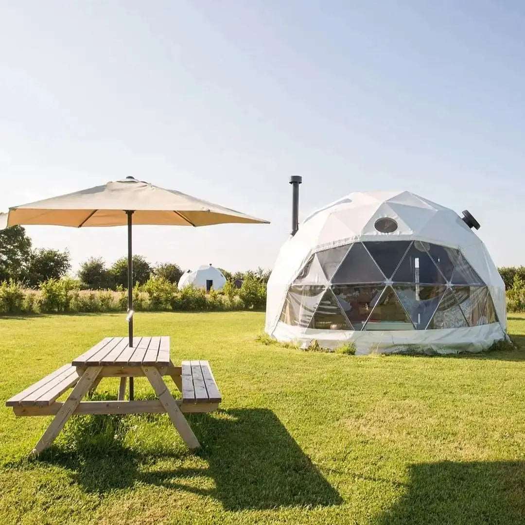GeodesicTent for Leisure Resort Vacation Outdoor Glamping