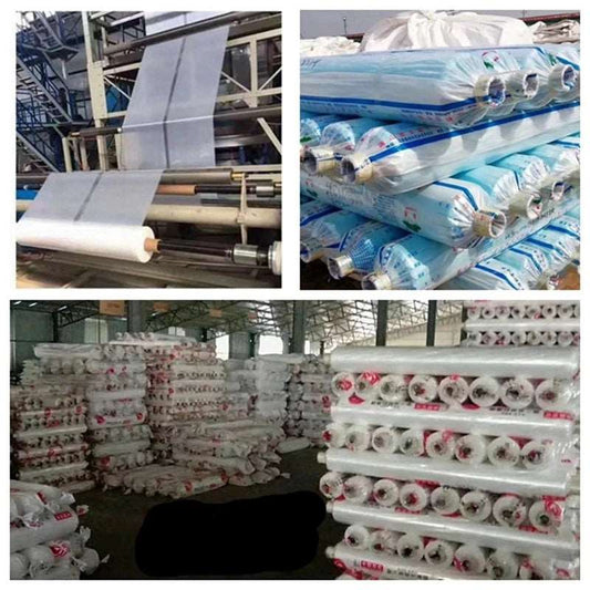 0.04,0.06mm Transparent Balcony Garden Tarpaulin Plastic Film