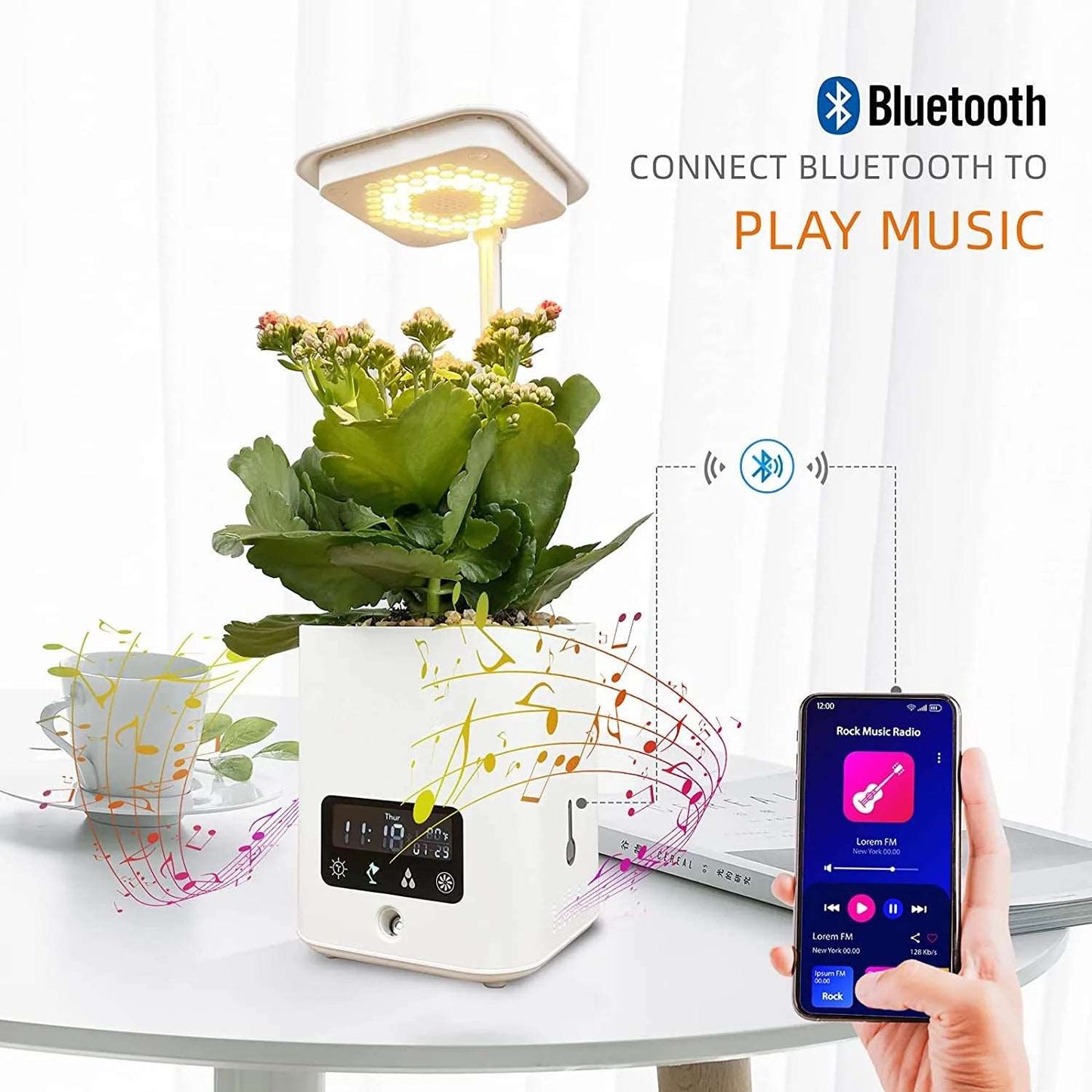 Intelligent Hydroponic Planter Multifunctional Flower Pot