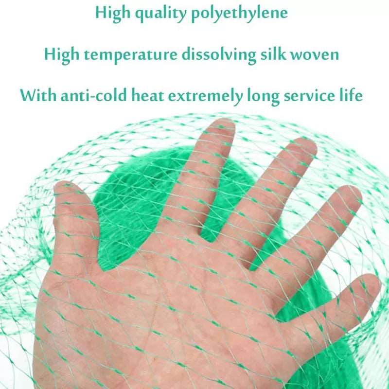 Green Anti Bird Protection Net