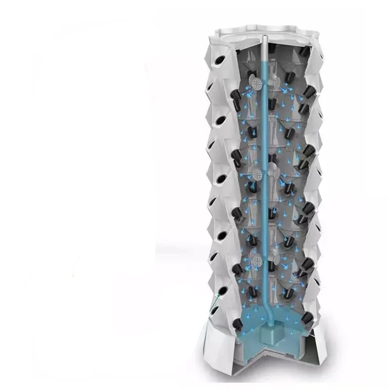 10 Layers 80 Plants Site Vertical Hydroponic Growth System