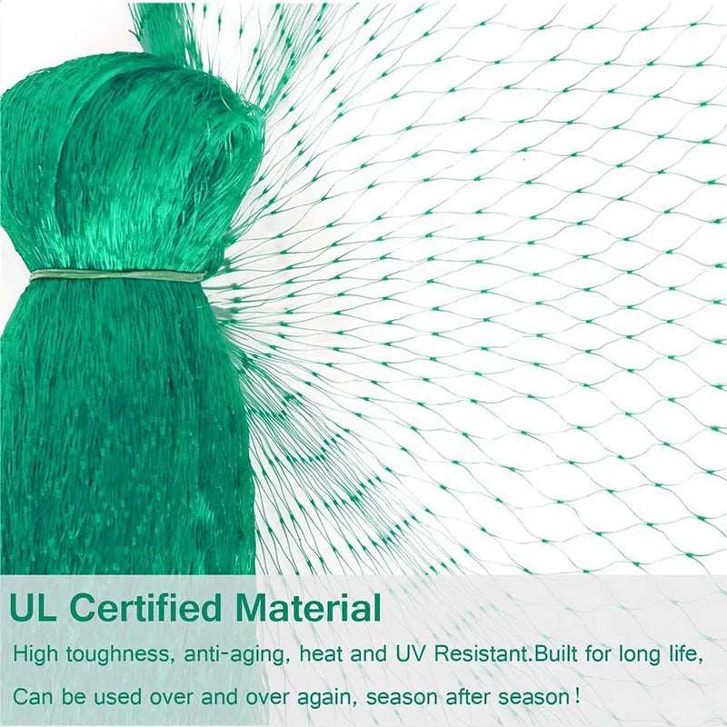 Green Anti Bird Protection Net