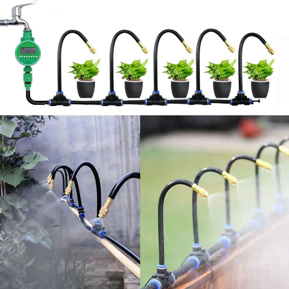 DIY Free Bending Universal Spray Kit For Greenhouse