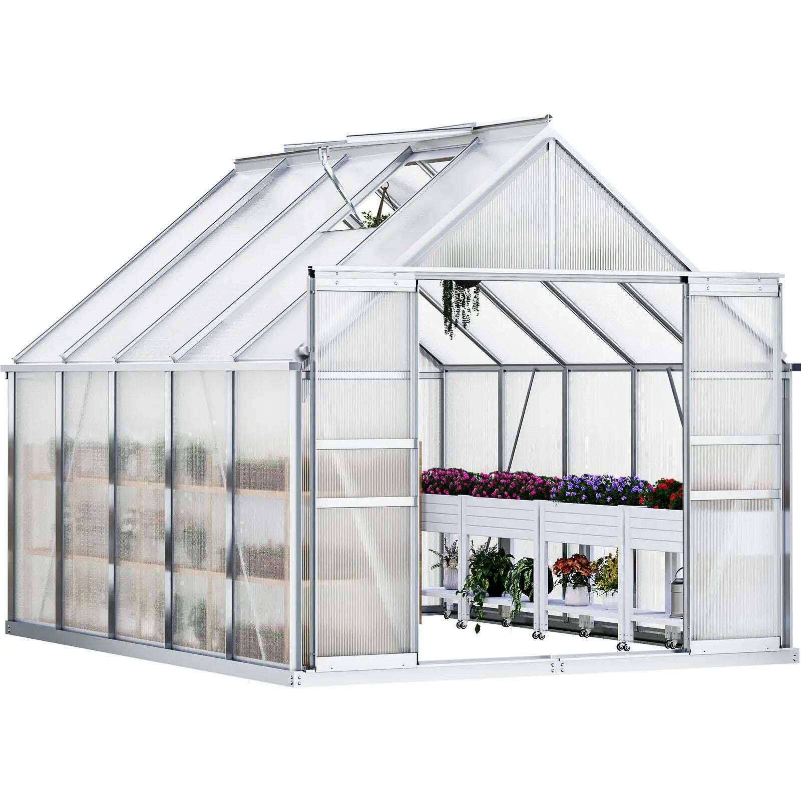8x10 foot walk-in heavy-duty cultivation vegetable breeding house