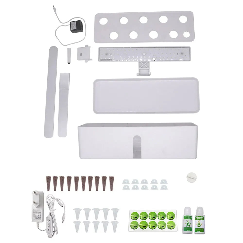 Hydroponics 15W LED Grow Lights 2L Water Tank