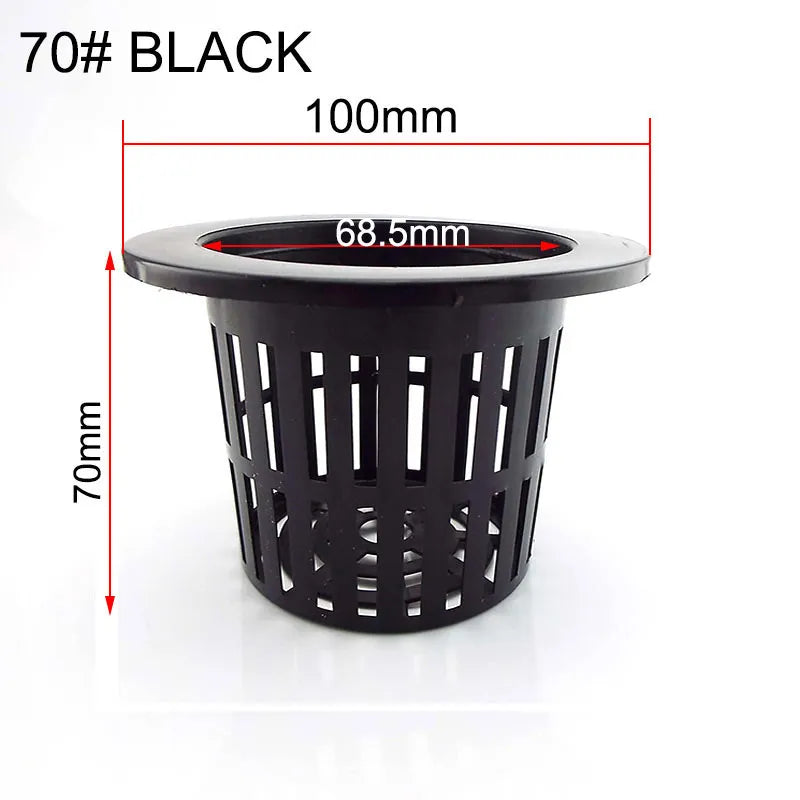 50pcs Hydroponic Soilless Mesh Net basket