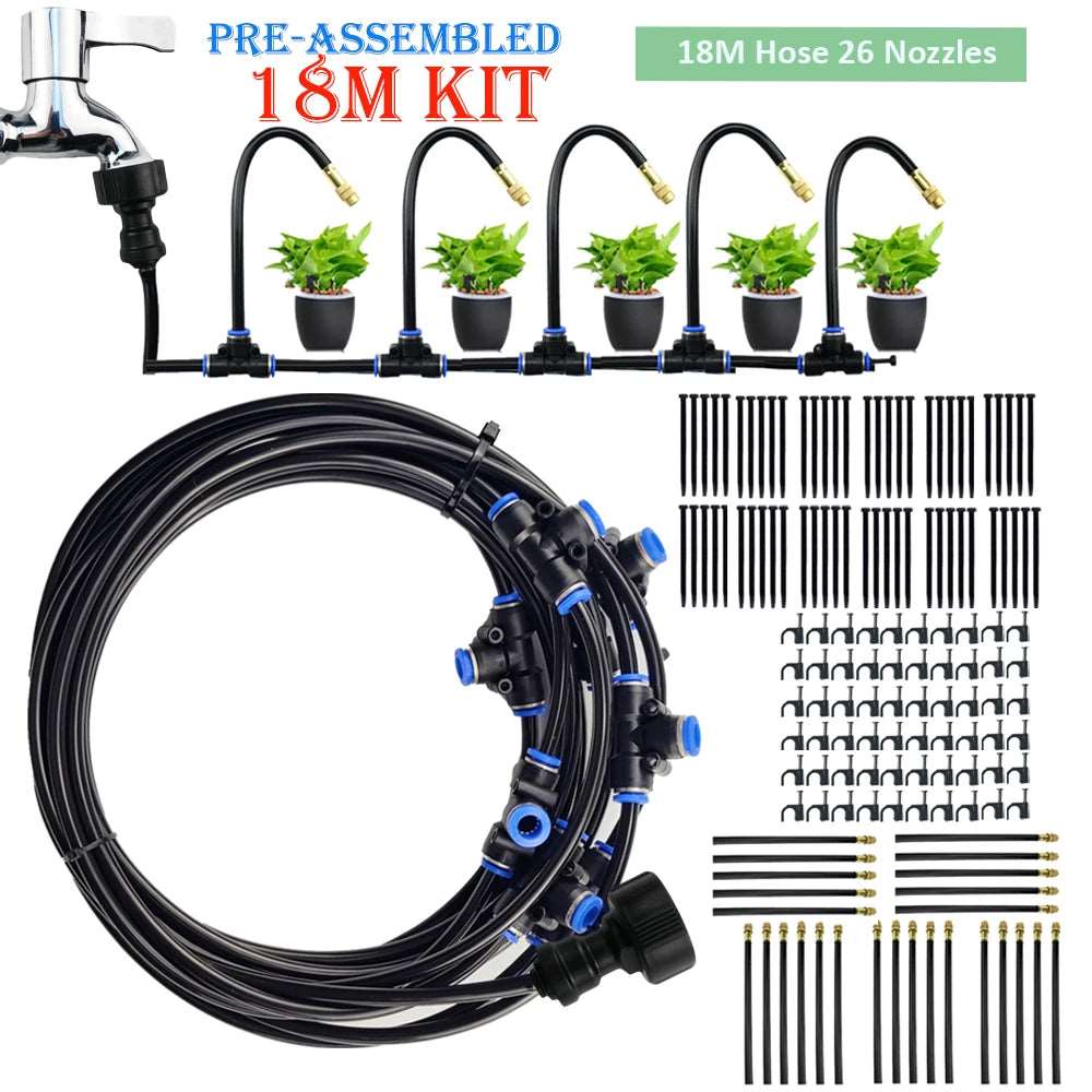 DIY Free Bending Universal Spray Kit For Greenhouse