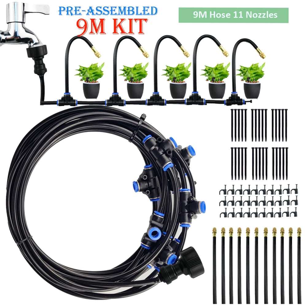 DIY Free Bending Universal Spray Kit For Greenhouse