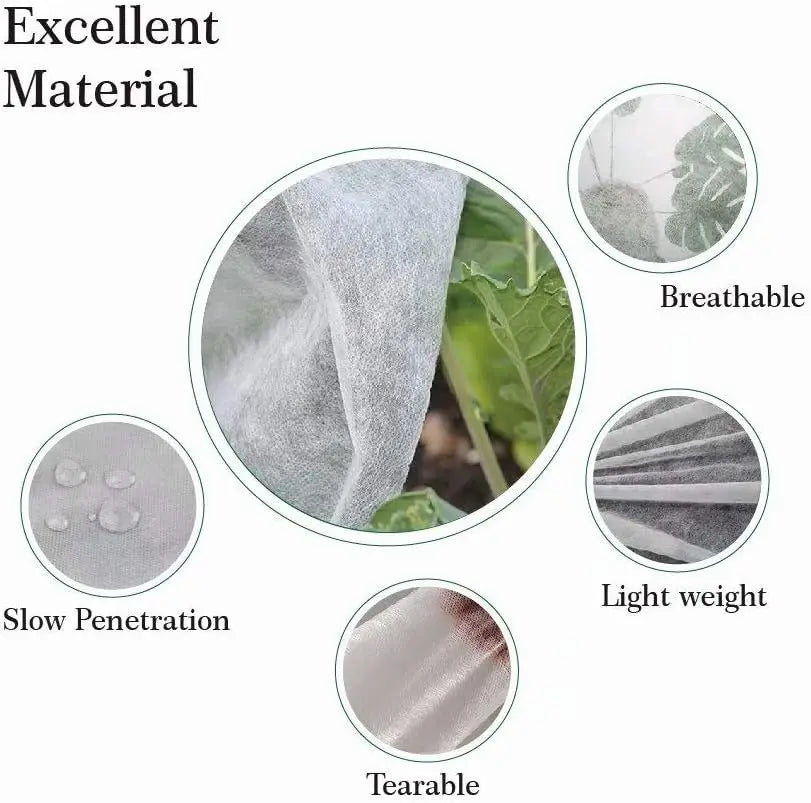 0.95oz Plant Covers Freeze Fruit Vegetables Protection Blankets