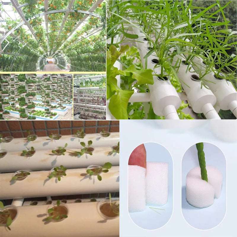 50pcs Hydroponic Soilless Mesh Net basket