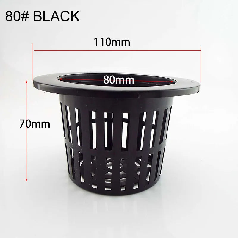 50pcs Hydroponic Soilless Mesh Net basket