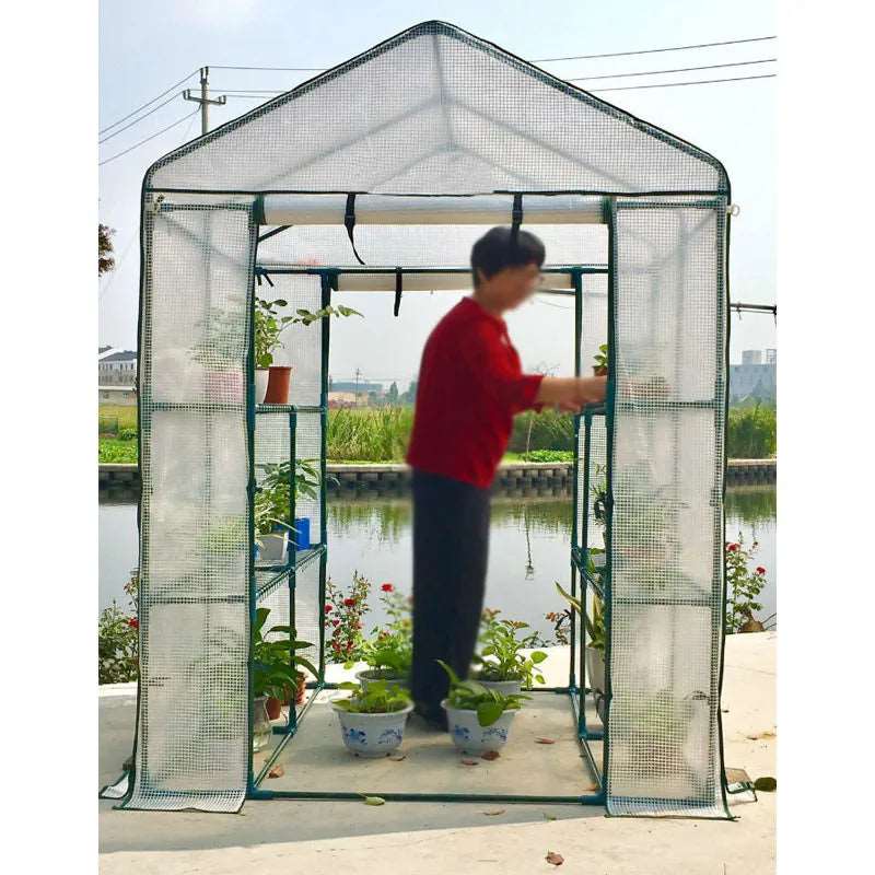Home Garden Indoor Vegetable Outdoor Solar Heat Garden Greenhouse