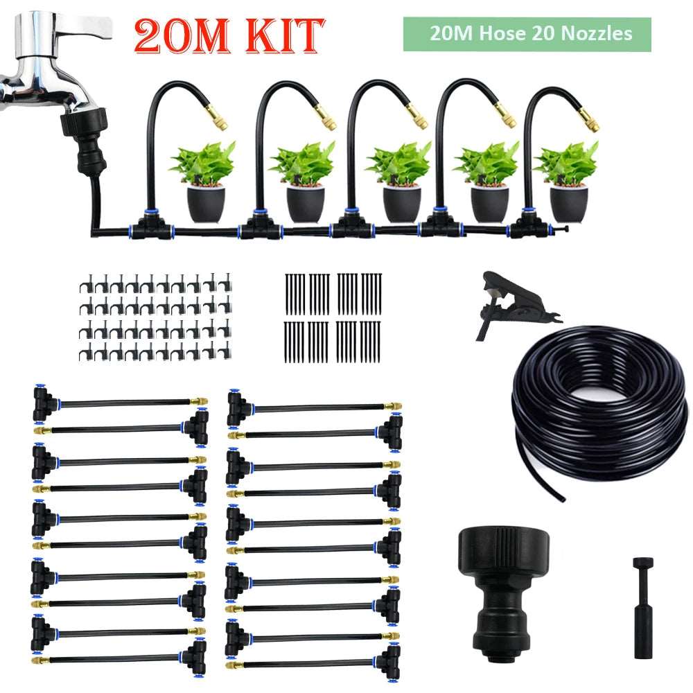 DIY Free Bending Universal Spray Kit For Greenhouse