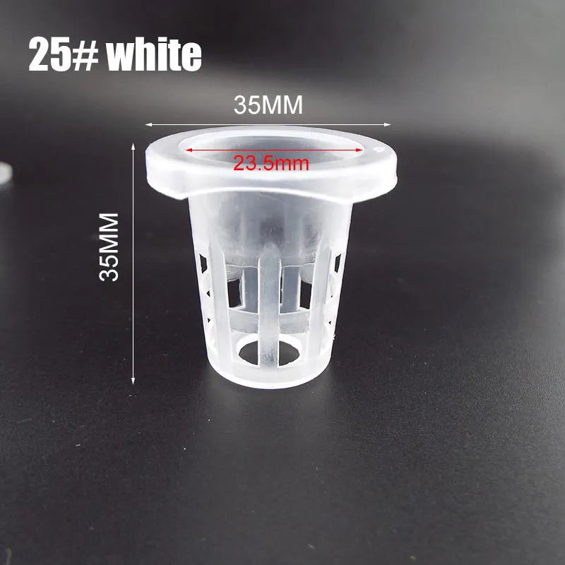 50pcs Hydroponic Soilless Mesh Net basket