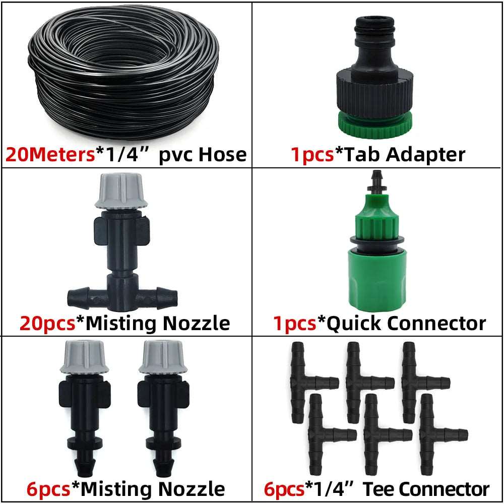 5M-30M Misting Cooling Garden Irrigation System
