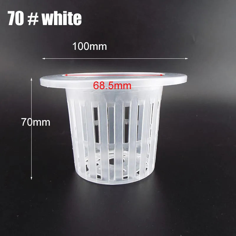 50pcs Hydroponic Soilless Mesh Net basket