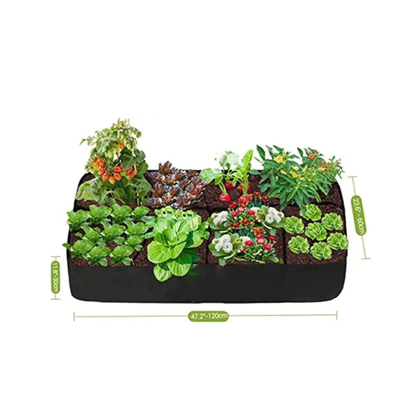 Multi-grid Large Garden Planting Bag