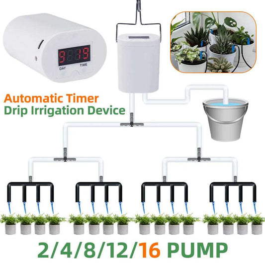 Automatic Watering Pump Controller Flowers Plants Sprinkler