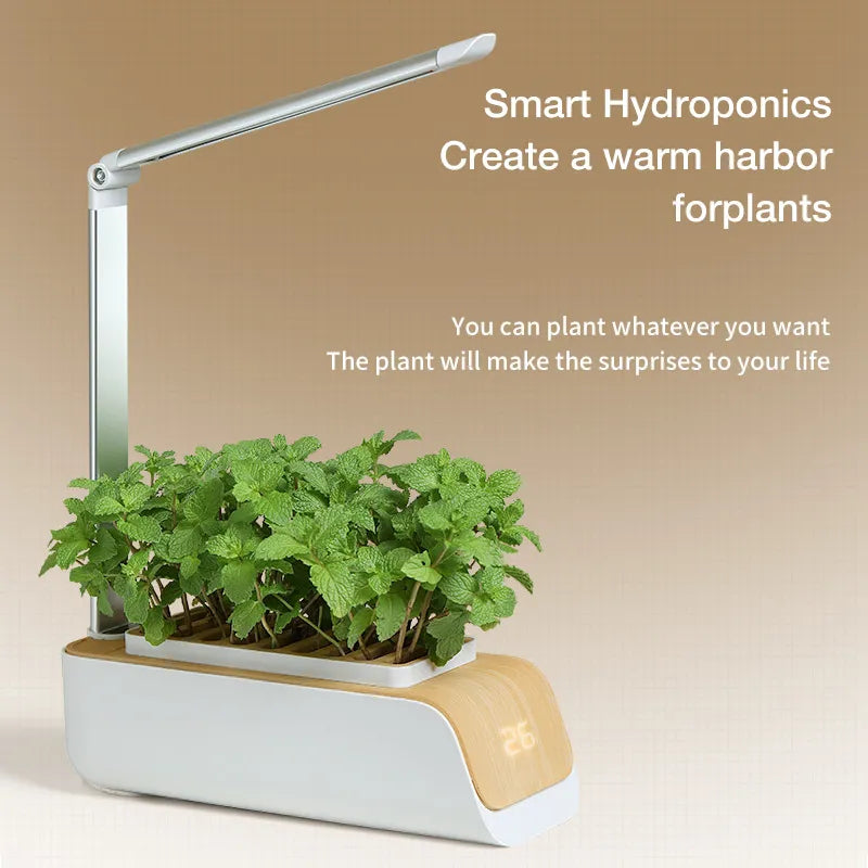 Intelligent Hydroponics Growing System Light Flower Pot