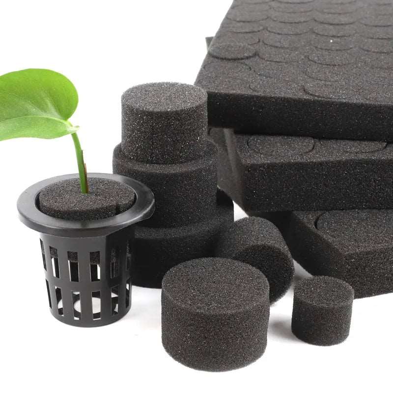Garden Vegetable Soilless Cultivation Black Hydroponic Sponge