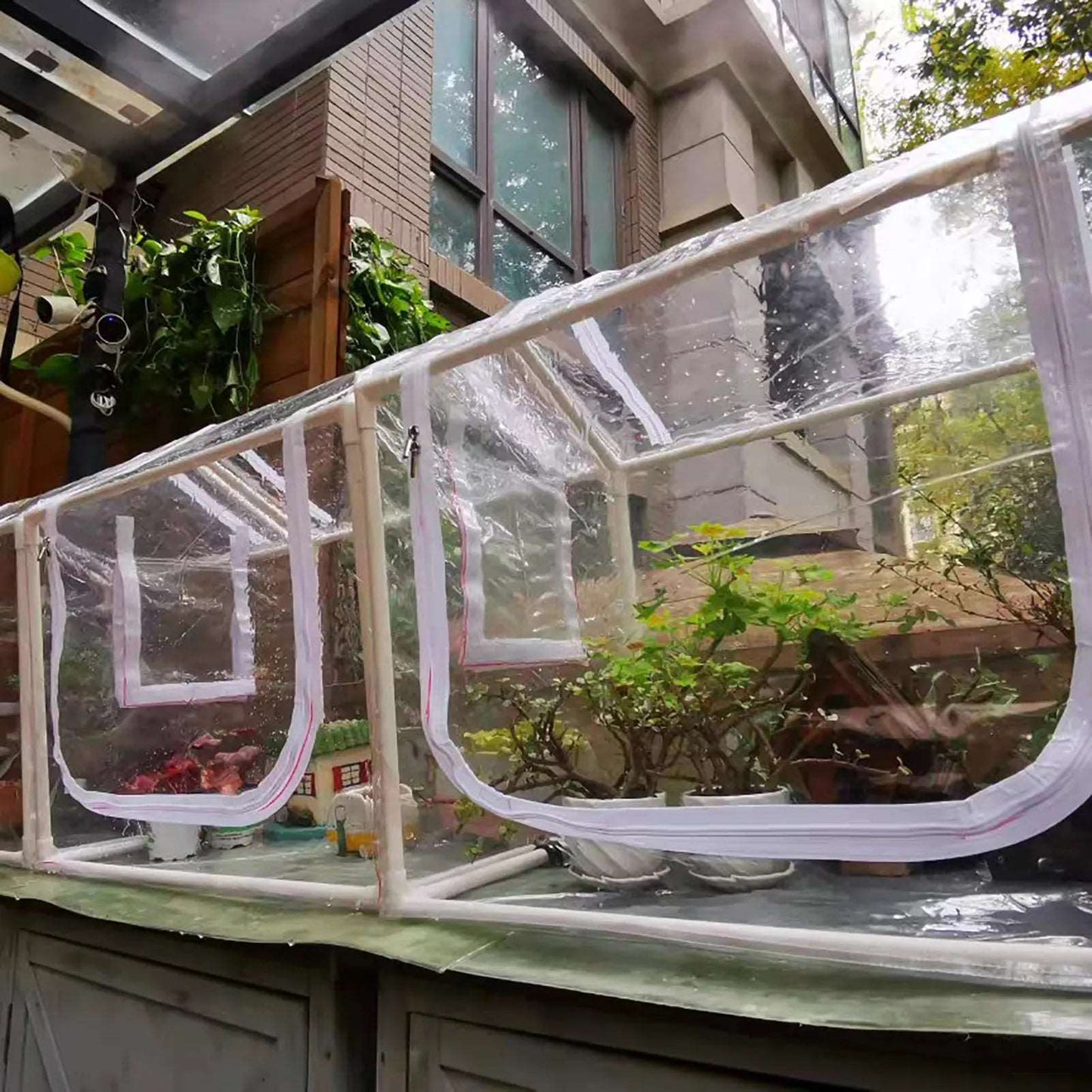 Flower Insulation Antifreeze Garden Glass Greenhouse