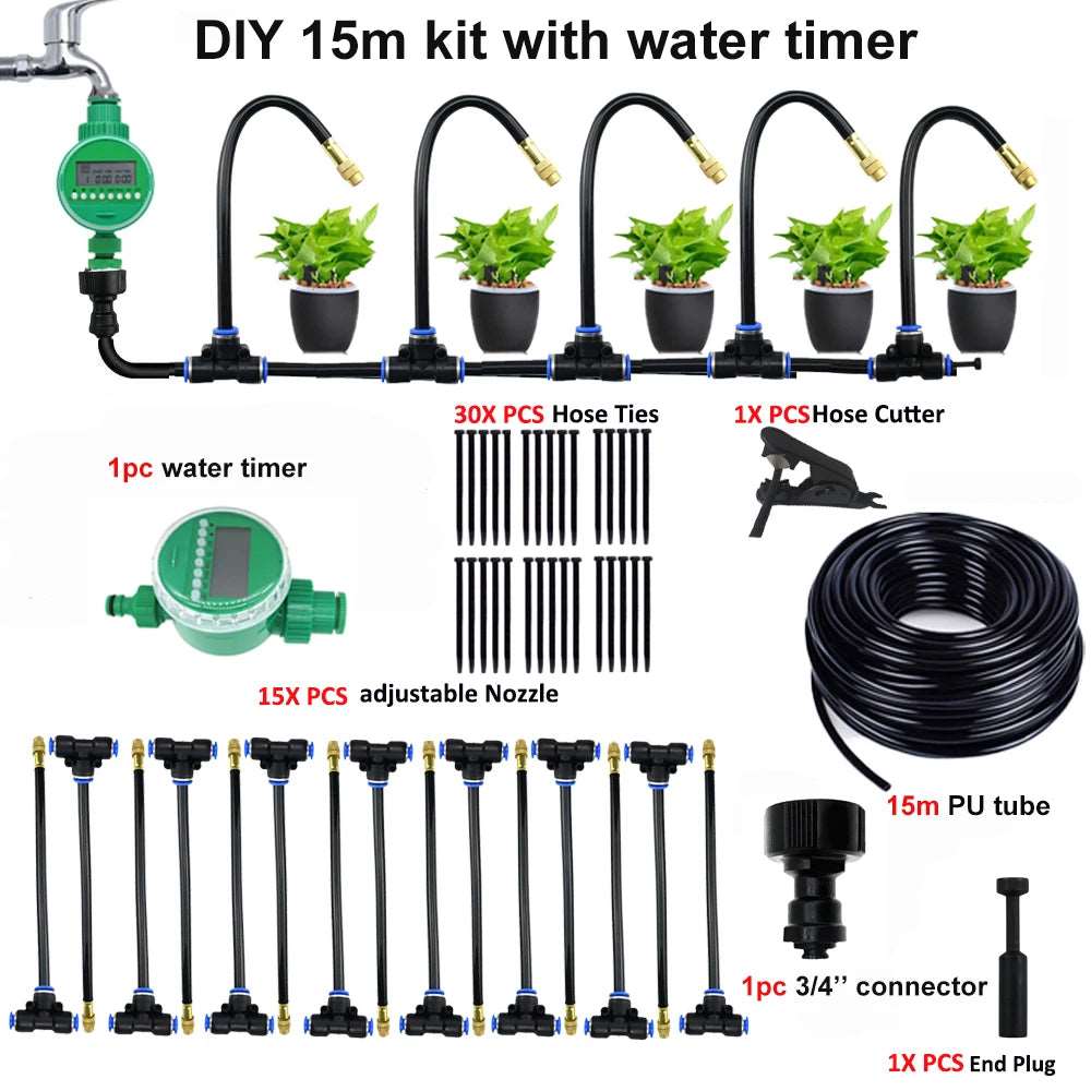 DIY Free Bending Universal Spray Kit For Greenhouse