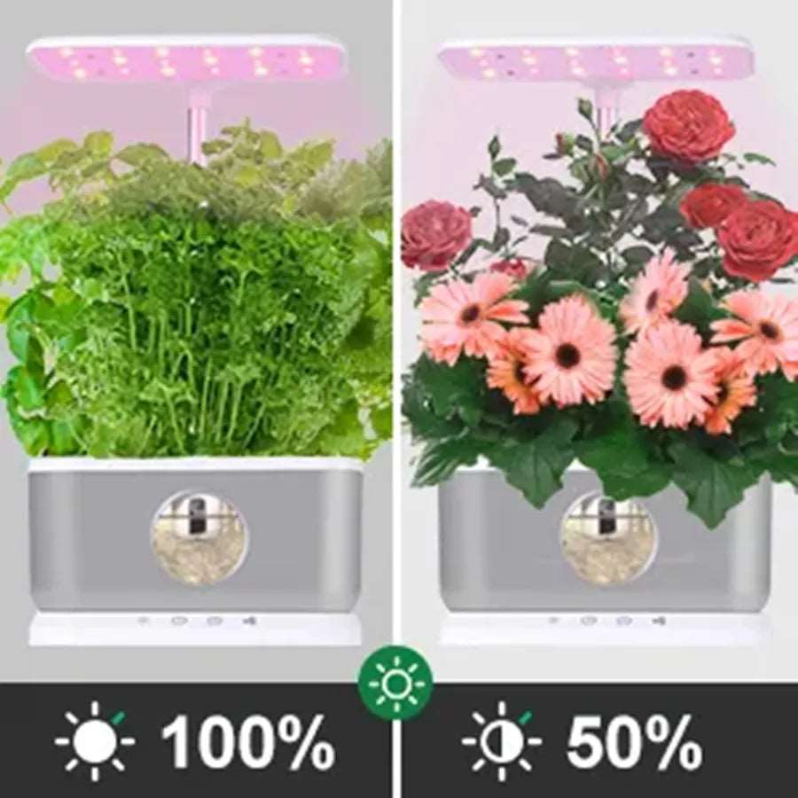 Hydroponics System WITH 6 Pods Indoor Vegetable Herb Flower Garden Kit