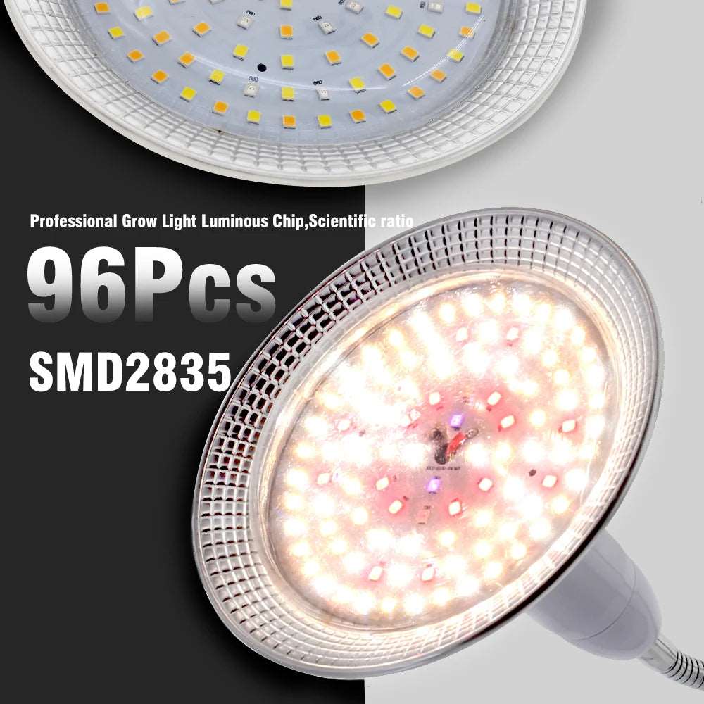 E27 18W Full Spectrum LED Grow Light