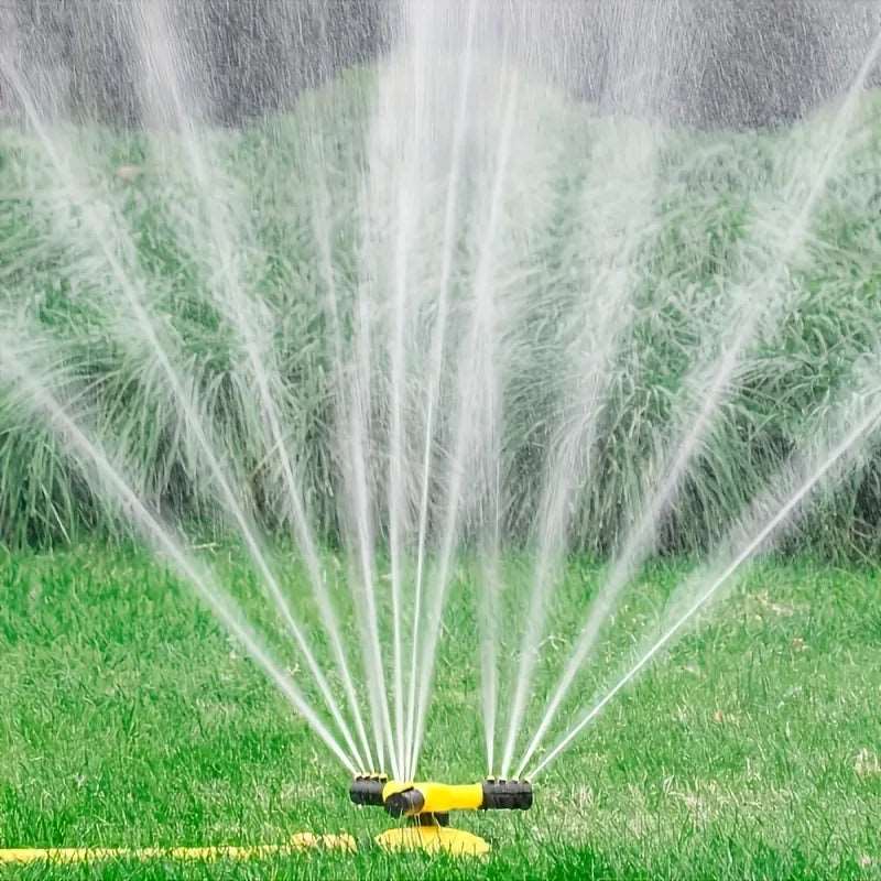 360° Automatic Rotating Trigeminal Sprinkler For Irrigation