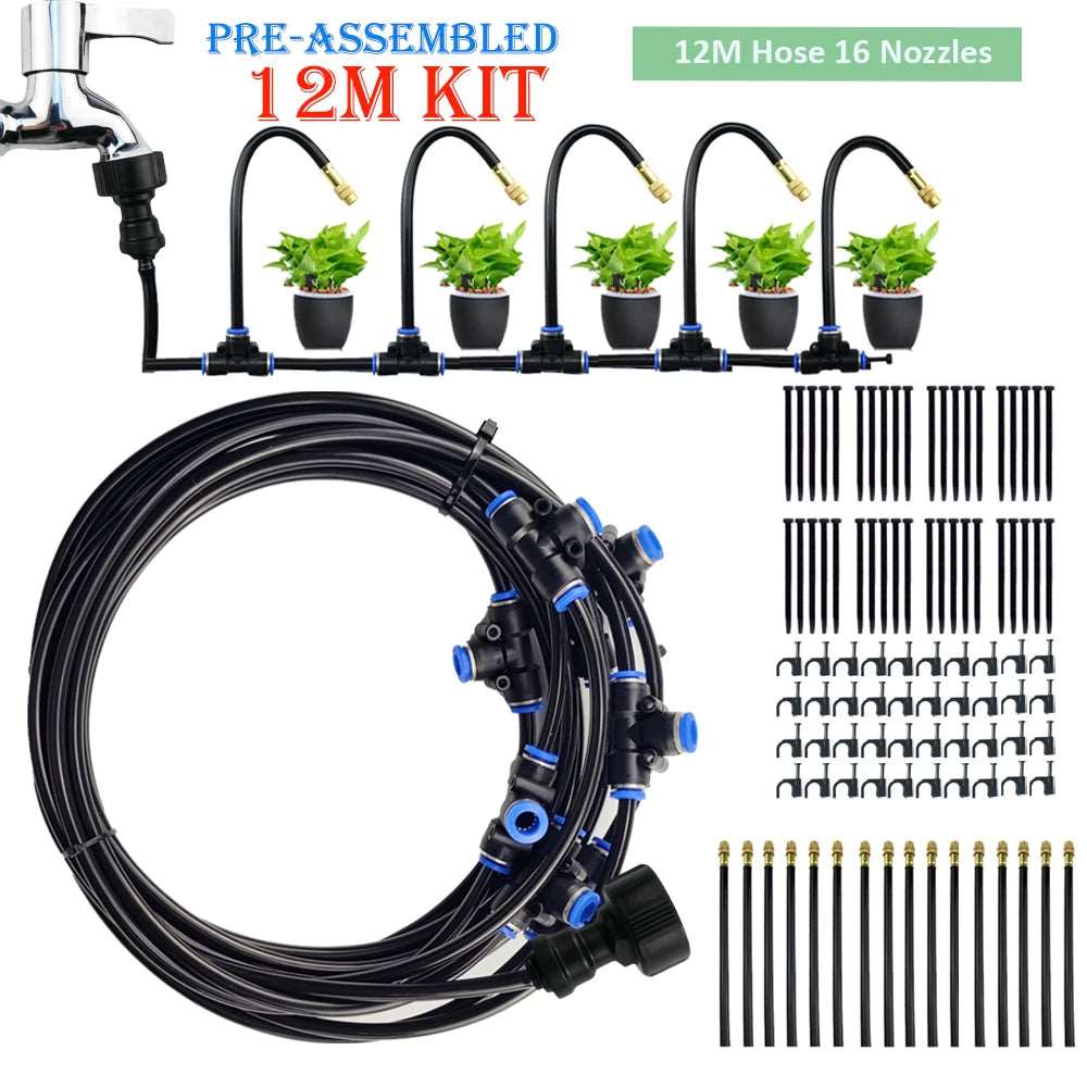 DIY Free Bending Universal Spray Kit For Greenhouse