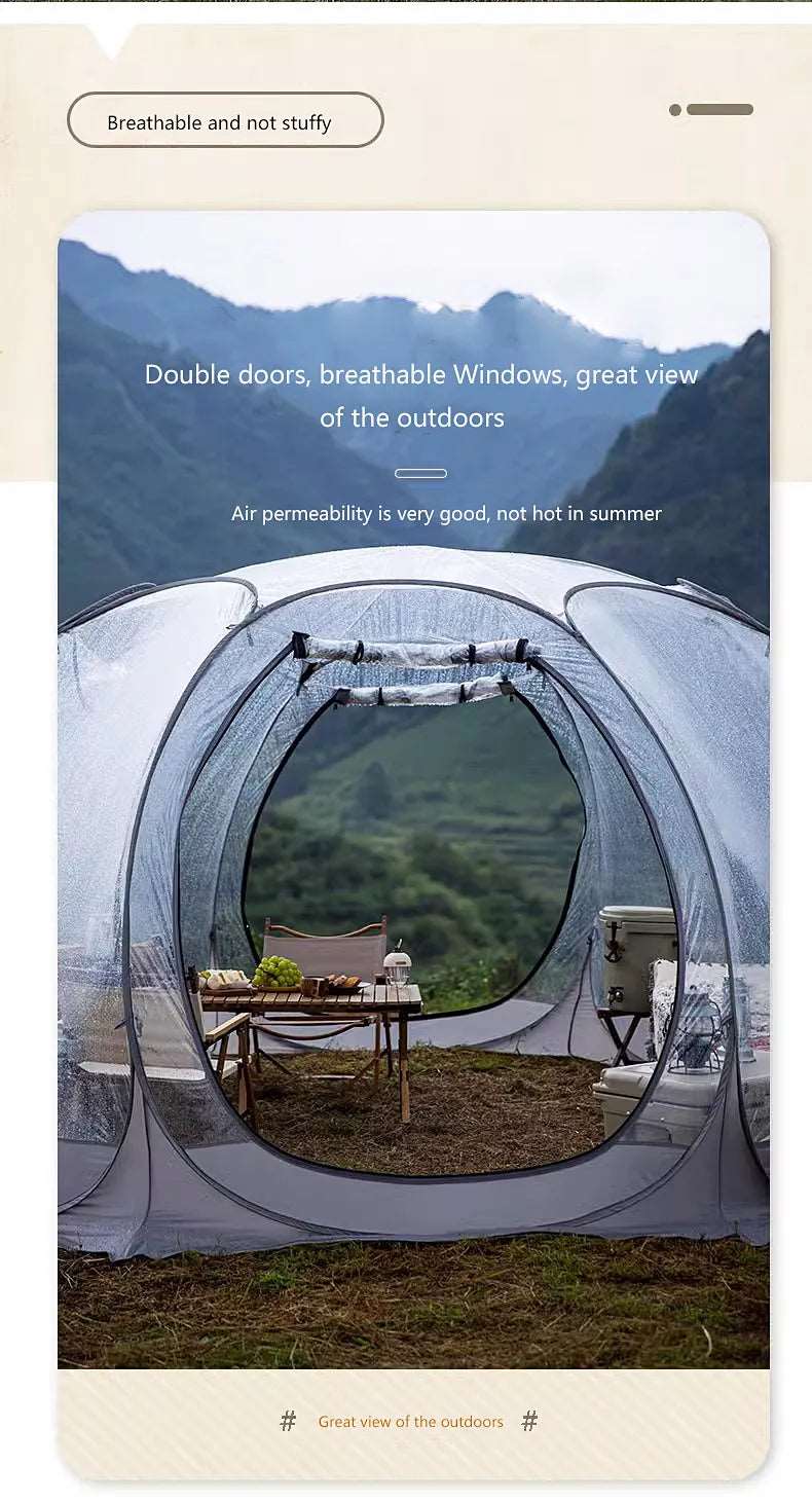 Transparent Starry Bubble House for Beach Camping