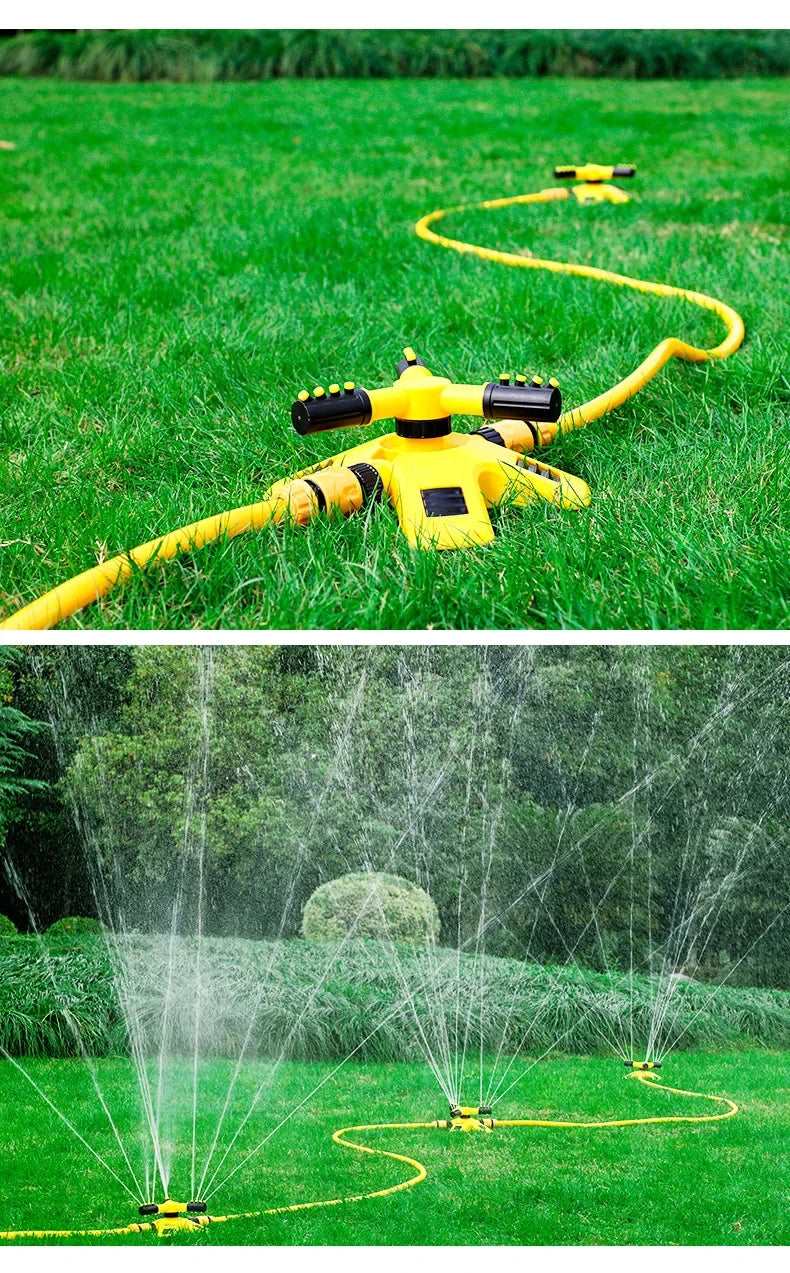 360° AUTOMATIC ROTATING GARDEN SPRINKLER FOR IRRIGATION