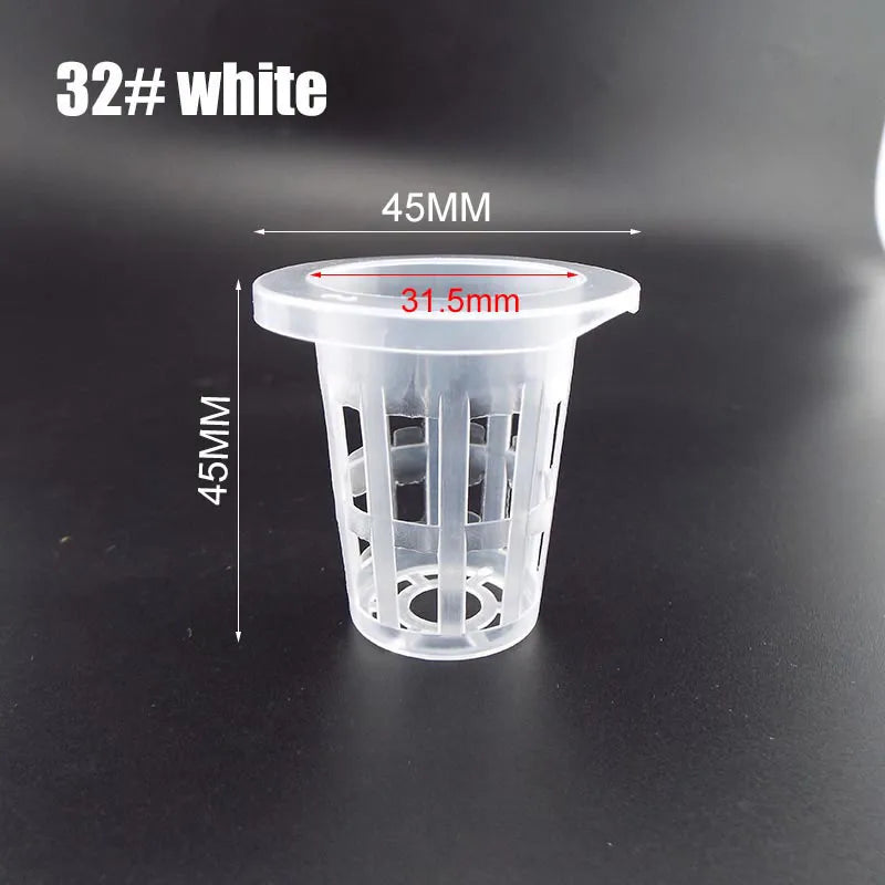 50pcs Hydroponic Soilless Mesh Net basket
